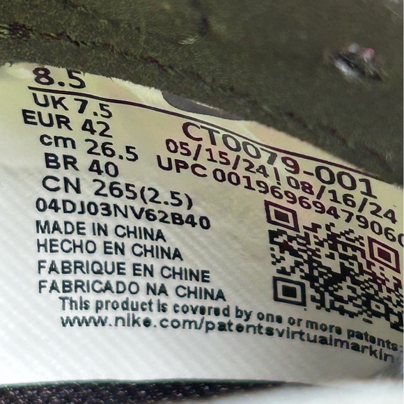 Nike Air Zoom LJ Elite Long Jump Track Field Spike ct0079-001 Mens Size 8 8.5 9 - Picture 12 of 13